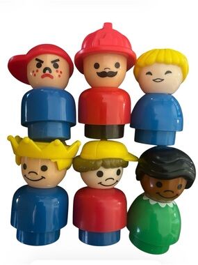 50th Anniversary Fisher Price Little People - Jumbo Sized Little People 2009